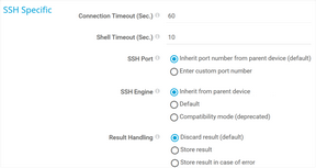 SSH Specific