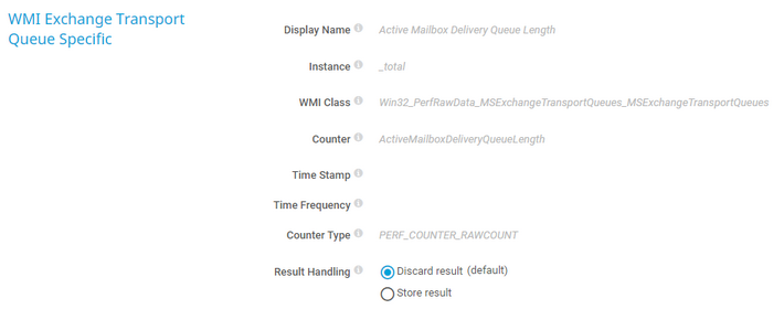 WMI Exchange Transport Queue Specific